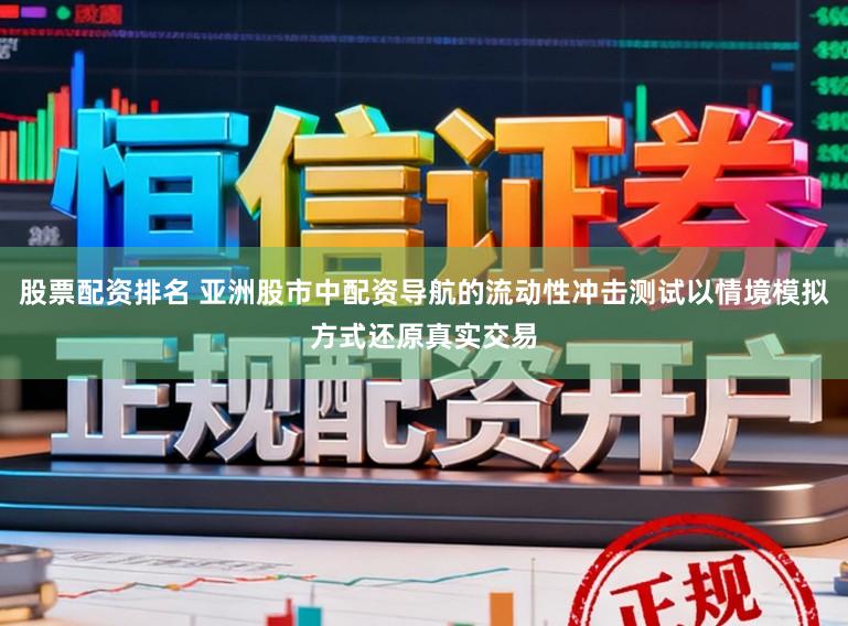 股票配资排名 亚洲股市中配资导航的流动性冲击测试以情境模拟方式还原真实交易