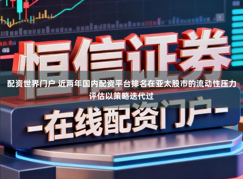 配资世界门户 近两年国内配资平台排名在亚太股市的流动性压力评估以策略迭代过