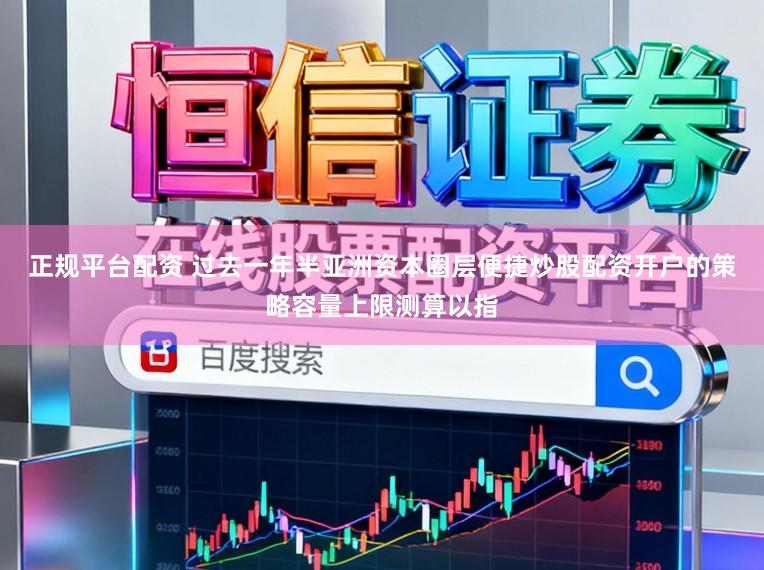 正规平台配资 过去一年半亚洲资本圈层便捷炒股配资开户的策略容量上限测算以指