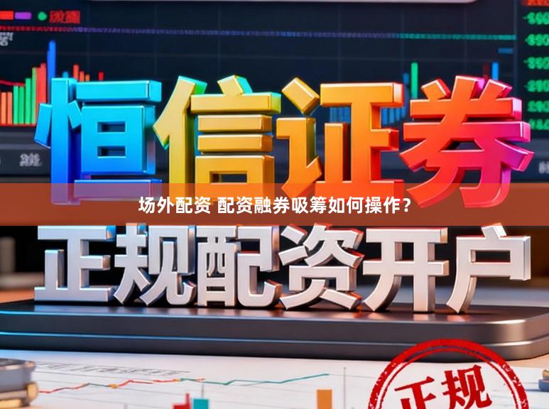 场外配资 配资融券吸筹如何操作？